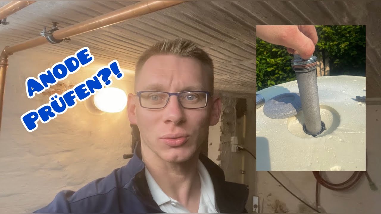 Schutzanode überprüfen! Muss das sein? | Warmwasserspeicher |Wartung | #KlimaClemens