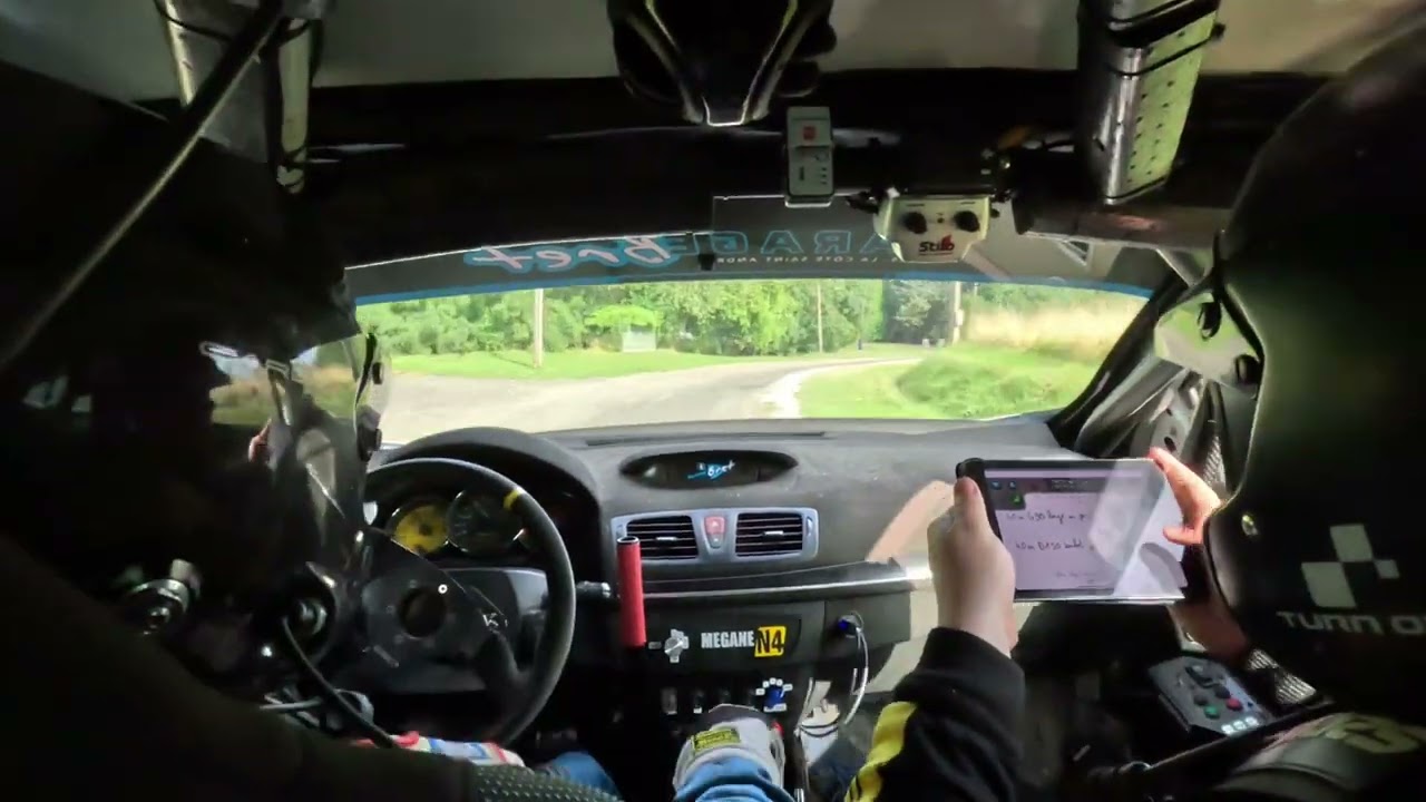 Rallye des Vins de Vernou 2025 : ES 3 Mégane 3 RS GrN4
