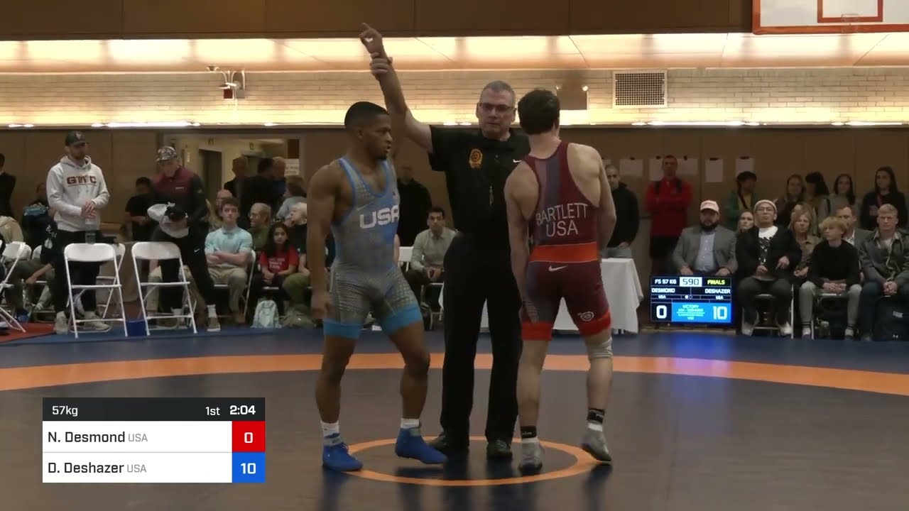 Nathan Desmond vs Daniel Deshazer: 2024 MFS Bill Farrell Memorial: 57 KG Finals