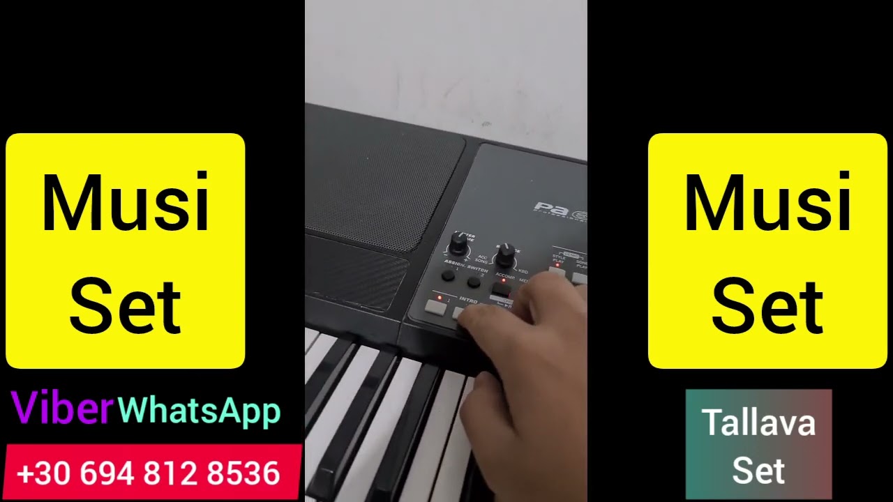 Musi set tallava 2022 for korg pa600