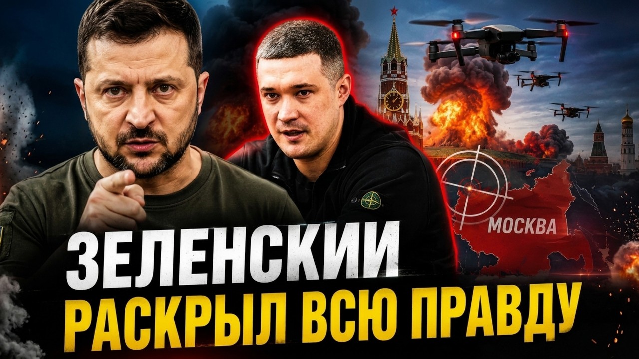 Вот почему СНЯЛИ Федорова! Зеленский раскрыл КАРТЫ. Паника в РФ: дроны УДАРИЛИ по Москве / В прицеле