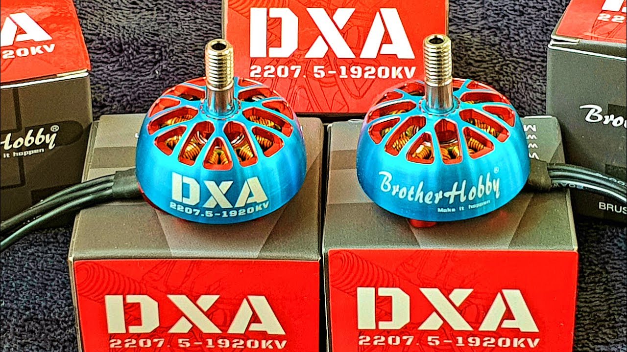 ✅ Необычные Моторы для FPV Дрона BrotherHobby DXA 2207.5 1920KV Возьмут 2КГ? 🔥