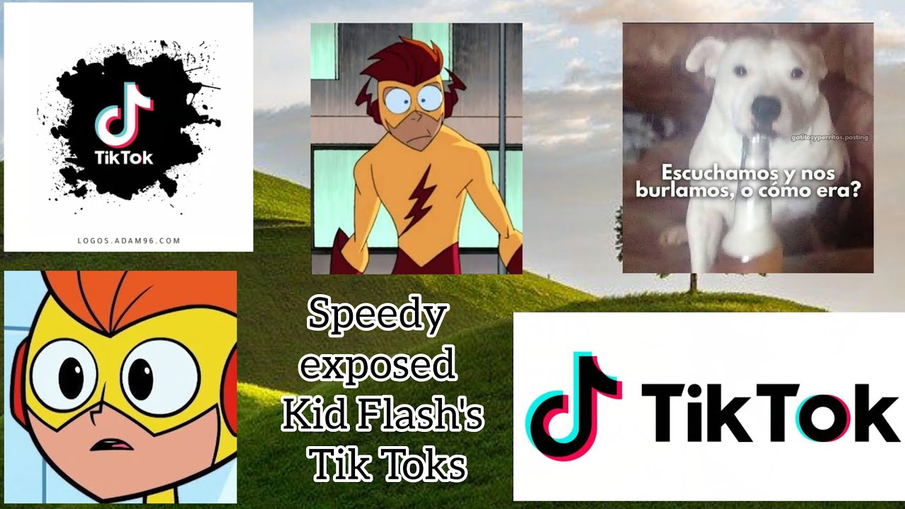 🇪🇸/🇺🇲 Speedy exposed Kid Flash's Tik Toks | Birdflash ❤️🧡 