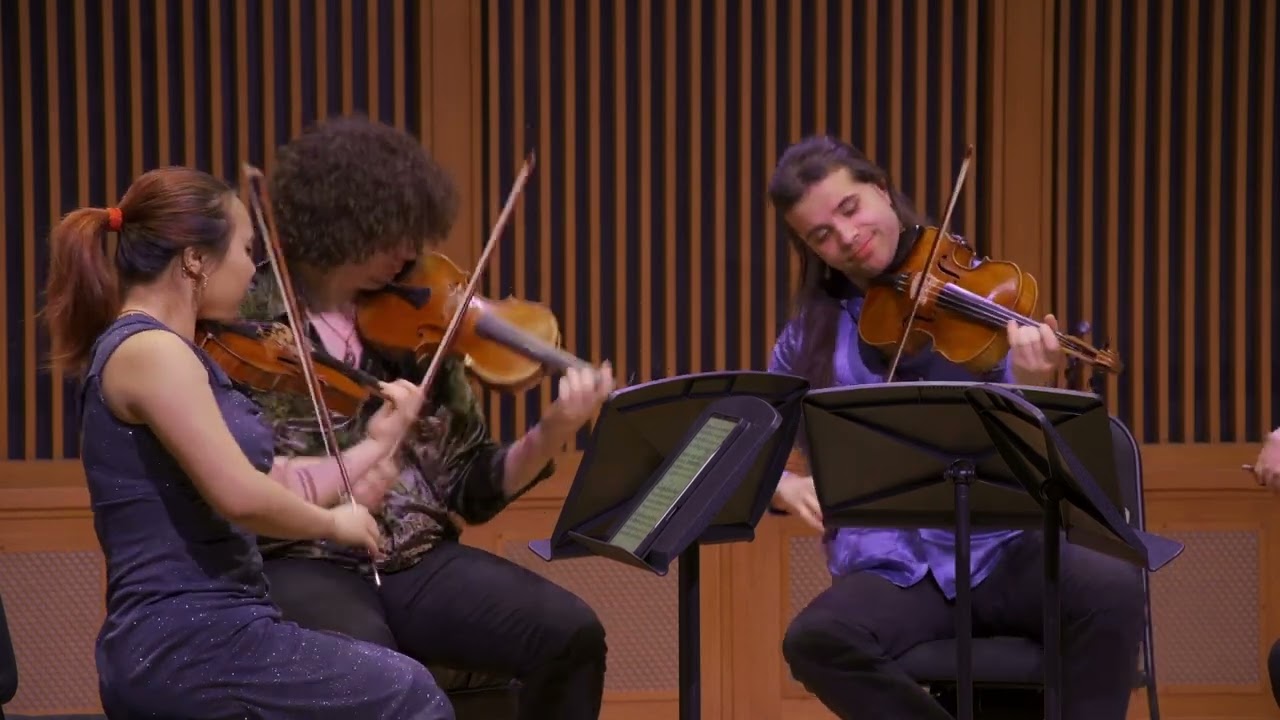 W. A. Mozart: String Quartet in D minor, K.421 - Poiesis Quartet