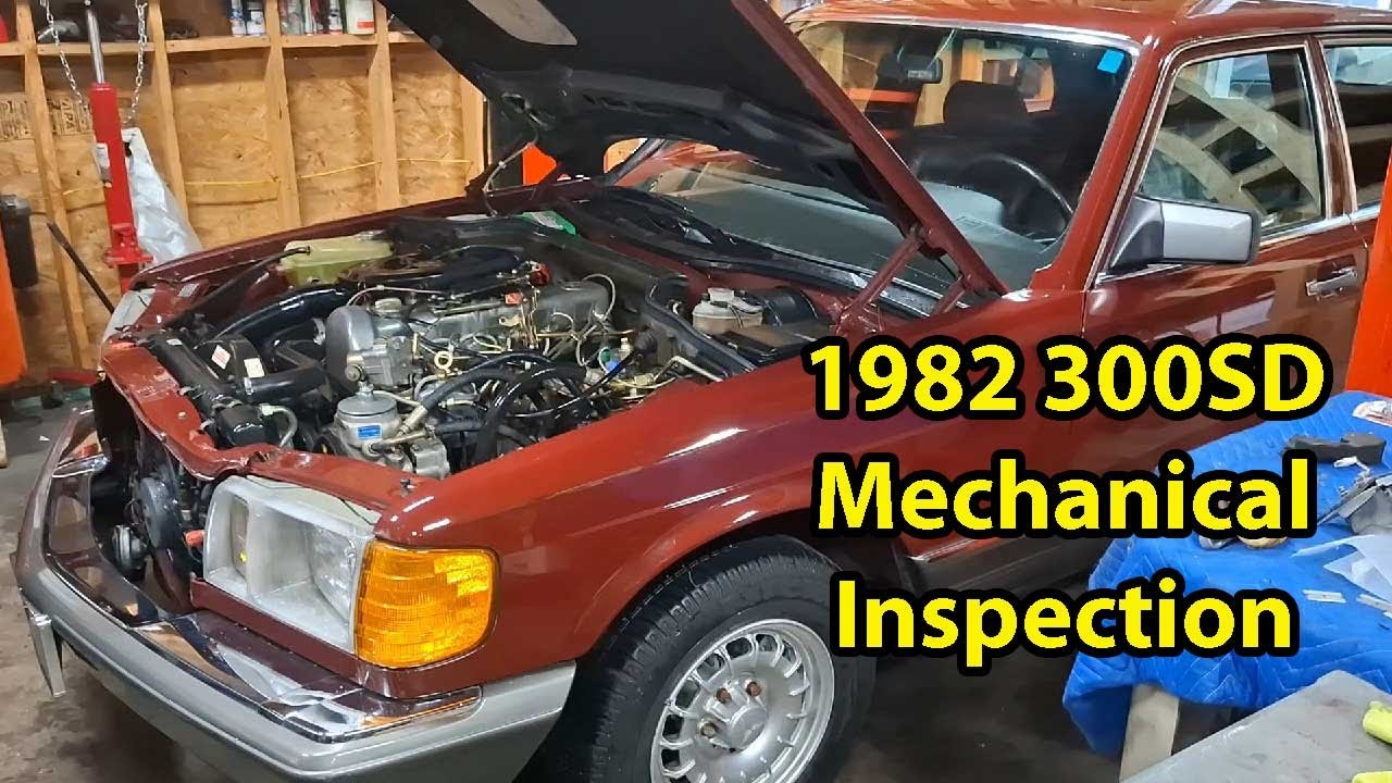 Механическая проверка Mercedes 300SD 1982 года