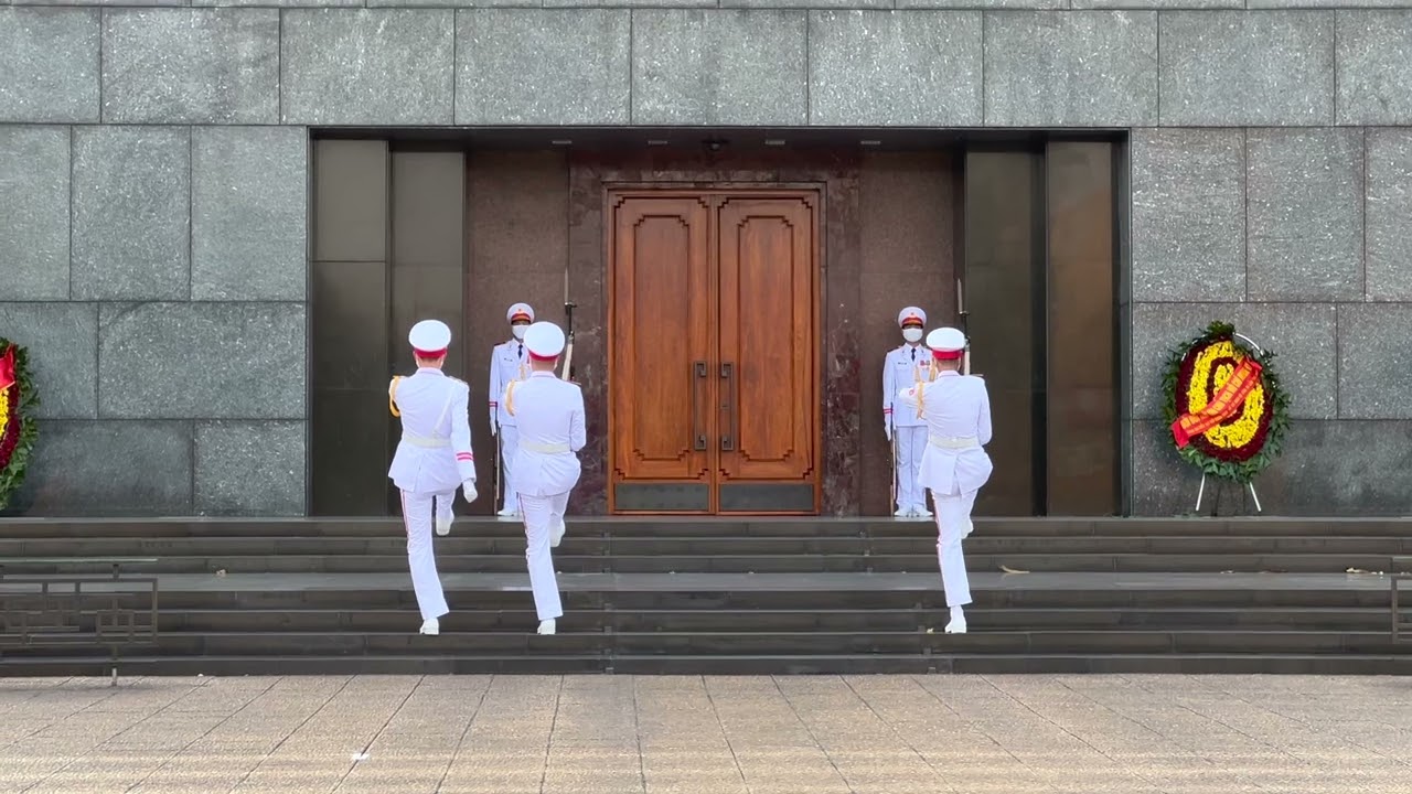 Ho Chi Minh Mausoleum Changing of the Guards
