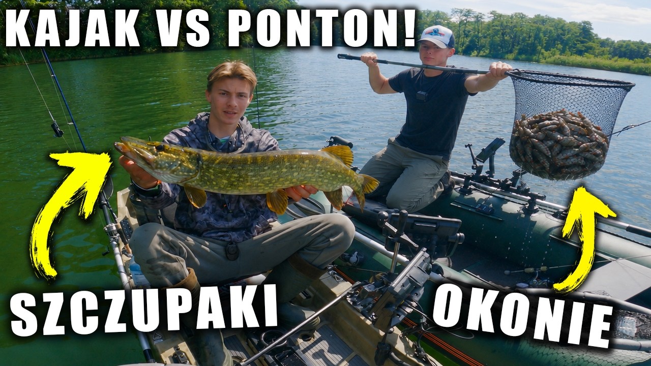 HOW TO CATCH PREDATORS ON HOT DAYS!? HUNDREDS OF PERCH AND PIKE ON SPINNING GEAR FROM A POLISH LAKE!