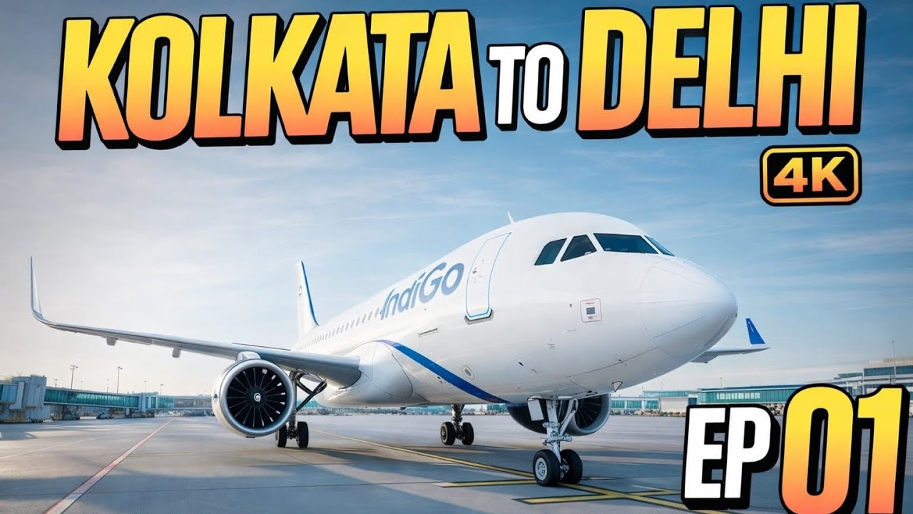 Kolkata to Delhi in less than 2 Hours?!😳| The beginning of an exciting series | Unfiltered Us Vlogs