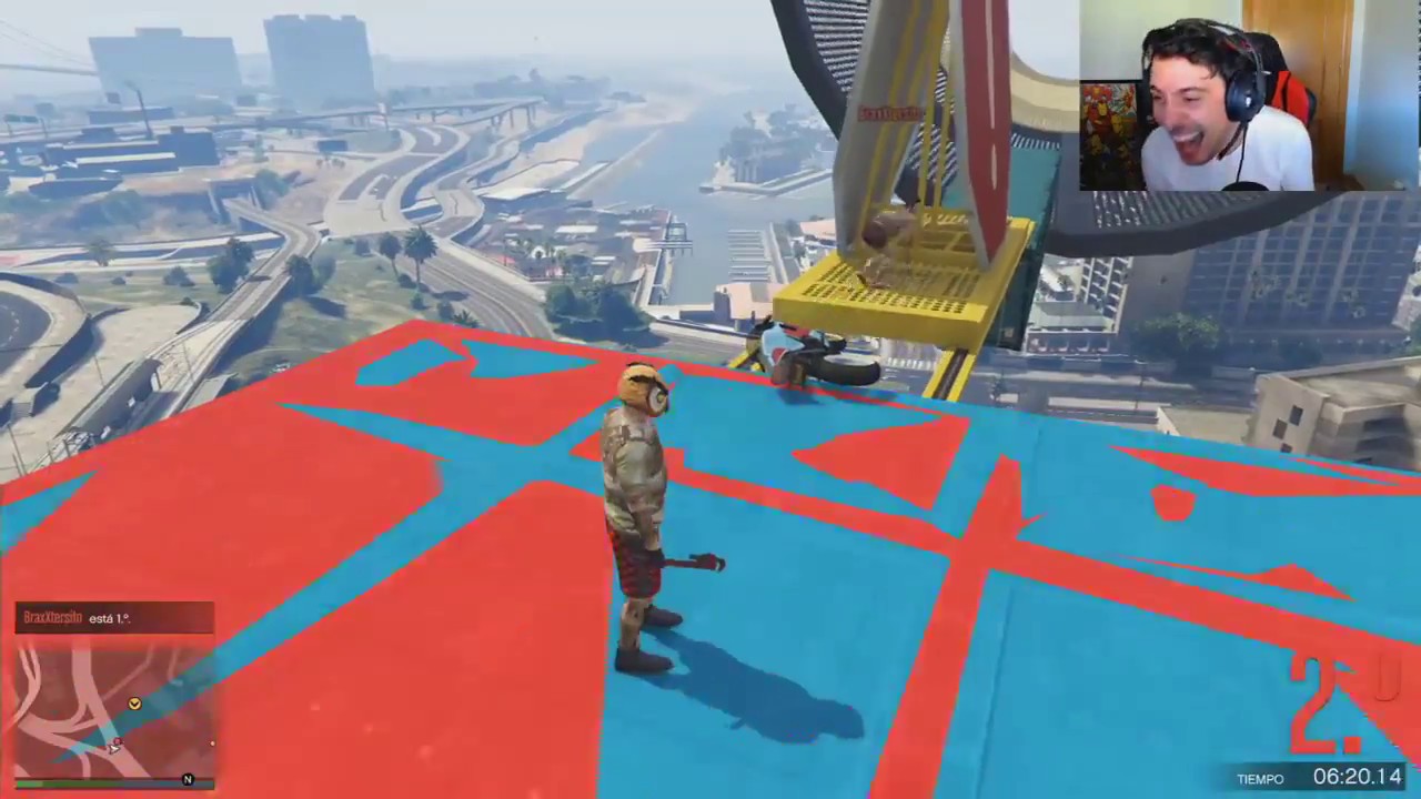 Mejores momentos de xFaRgAnx YT Y BraxXter en Parkour | PARKOUR | GTA V | NOVIEMBRE | #17