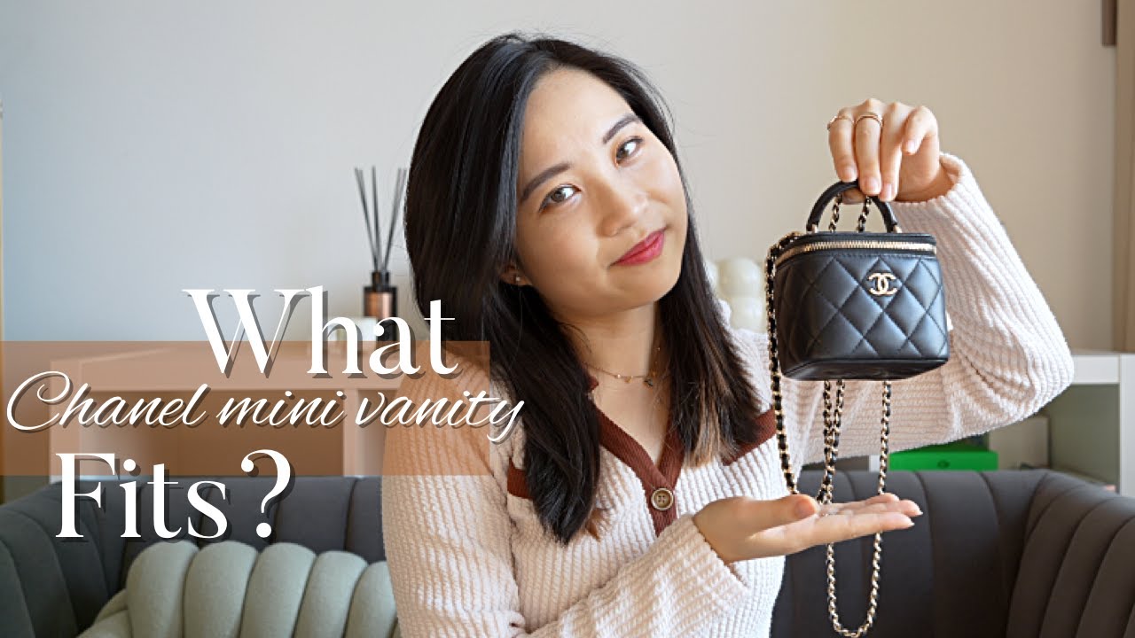 What Fits??? | CHANEL Mini Vanity Bag
