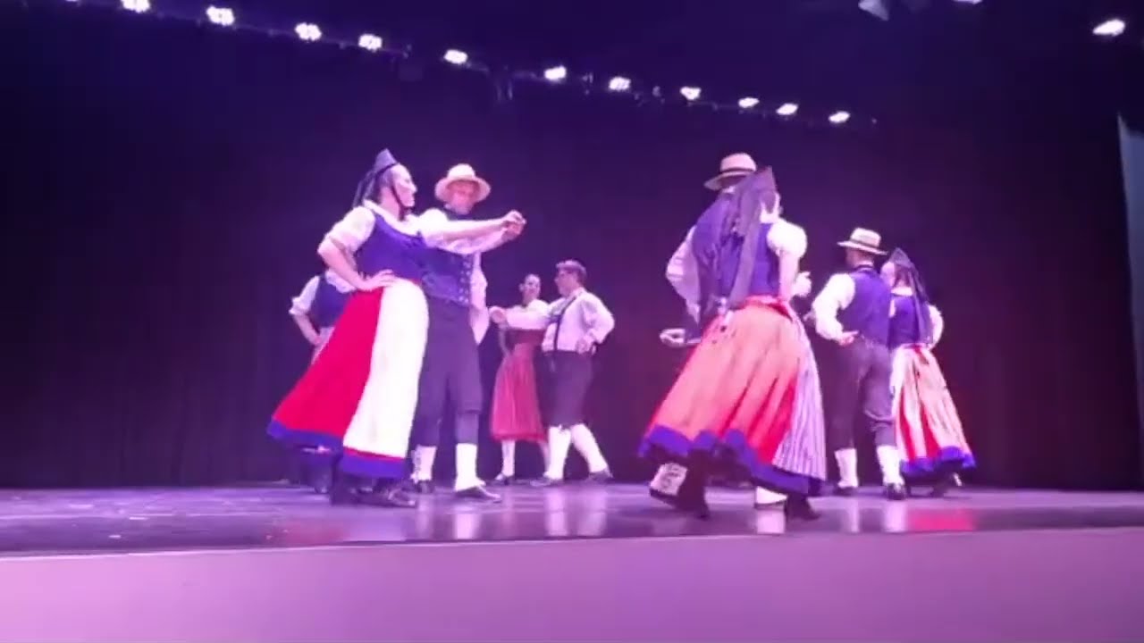 Three different performances of Bohemian National Polka by Bogenbrücke Volkstanzgruppe, Brazil