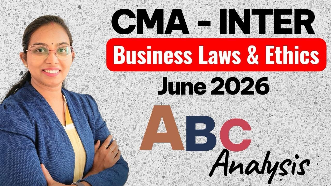 CMA INTER | ABC-анализ в области коммерческого права и этики | Июнь 2026 г.