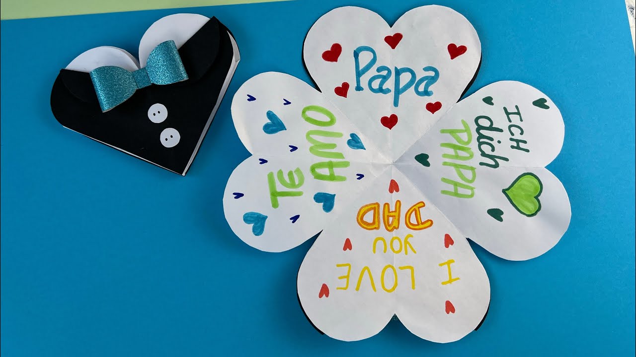 Cartão dia dos pais / Father’s Day Card / Gifts Idea