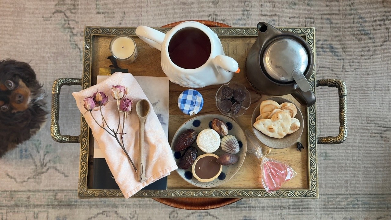 Let's Make a Valentine's Tea Tray