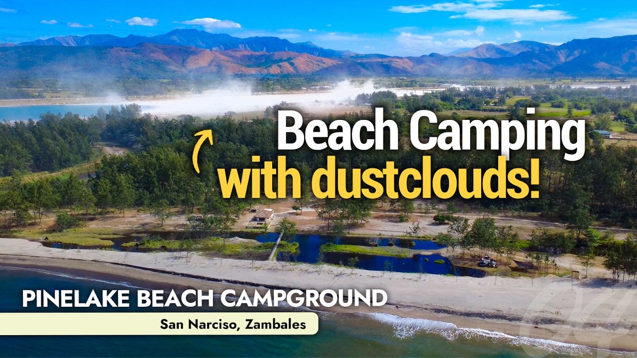 PINELAKE BEACH CAMPGROUND San Narciso, Zambales | Full Camping Tour & Rates