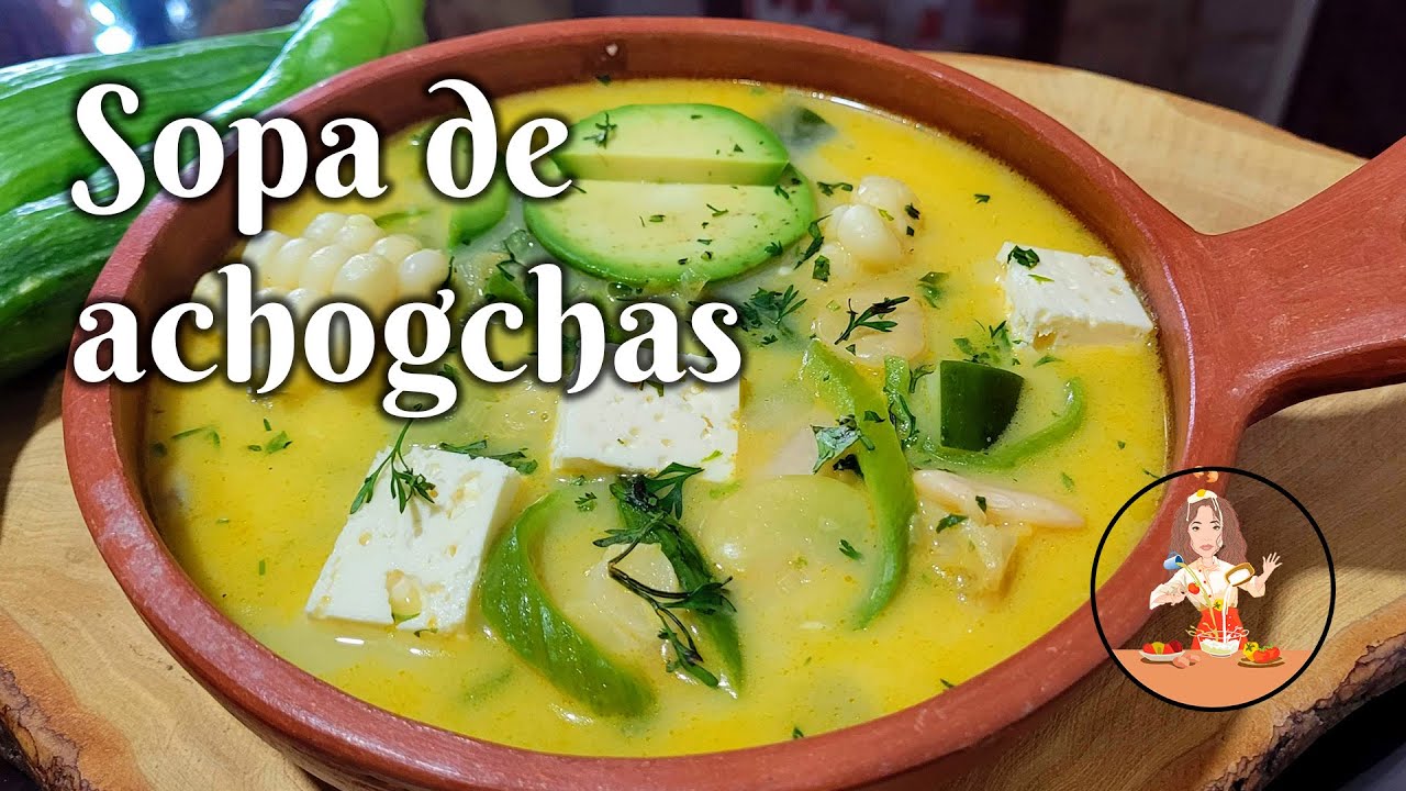 SOPA DE ACHOGCHAS #comidaecuatoriana #sopa