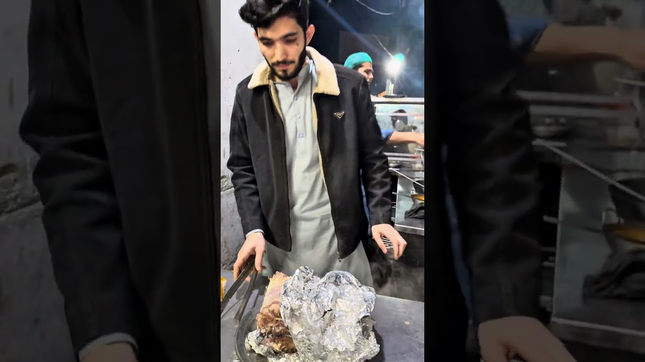 Bilal Hassan zai Koyla Karahi Special Mutton Ribs 