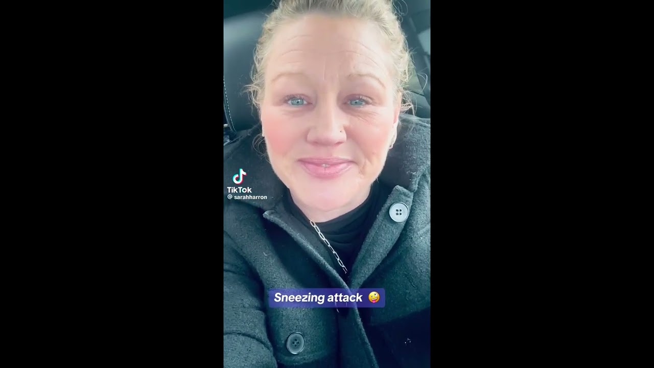 Women sneezing compilation