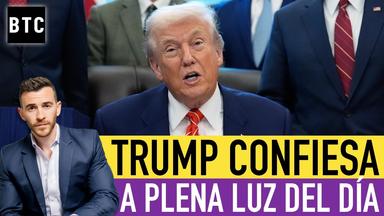 IMPACTANTE: TRUMP CONFIESA a plena luz del d&iacute;a 😳