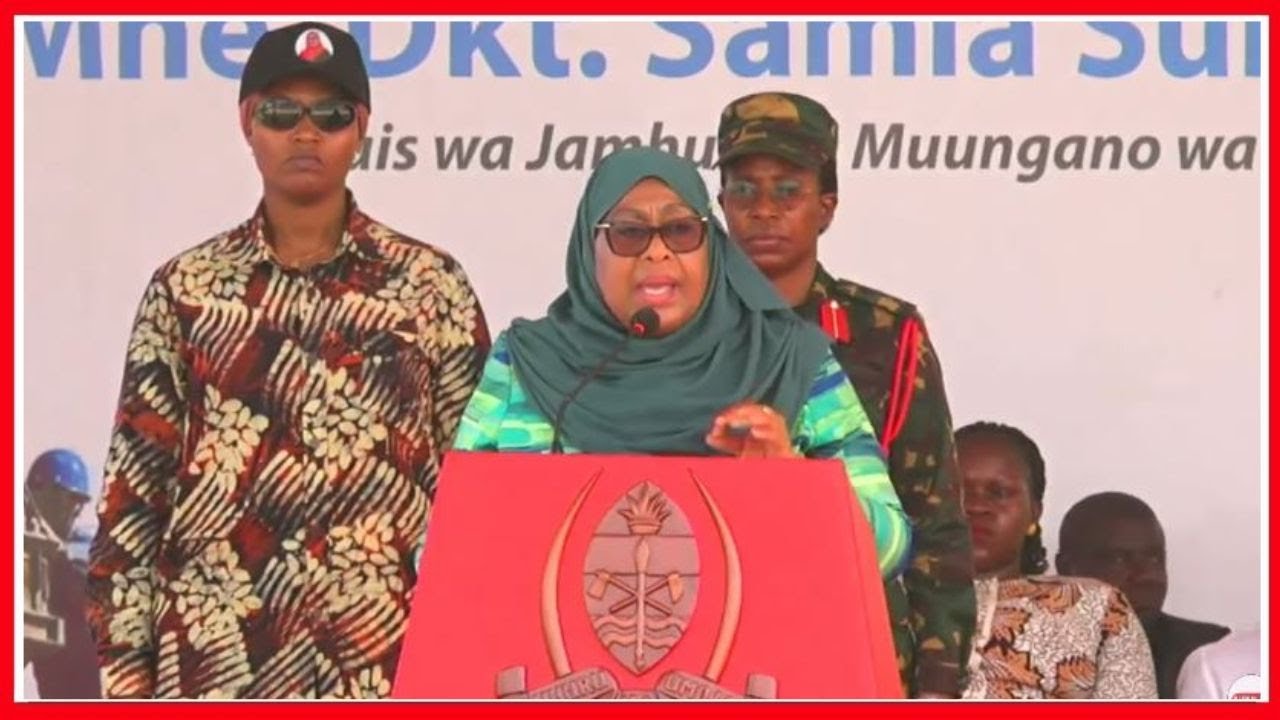 🔴#Live: RAIS SAMIA ATOA MAAGIZO MAZITO SINGIDA AKIWAHUTUBIWA WANANCHI KWENYE ZIARA YA KIKAZI...