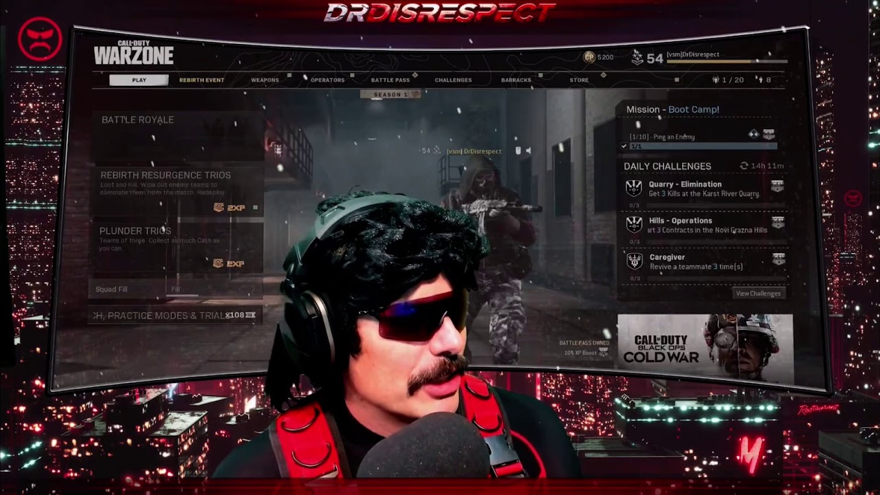 DrDisrespect gives his idea of a NextGen Socom for the PS5 12/21/2020
