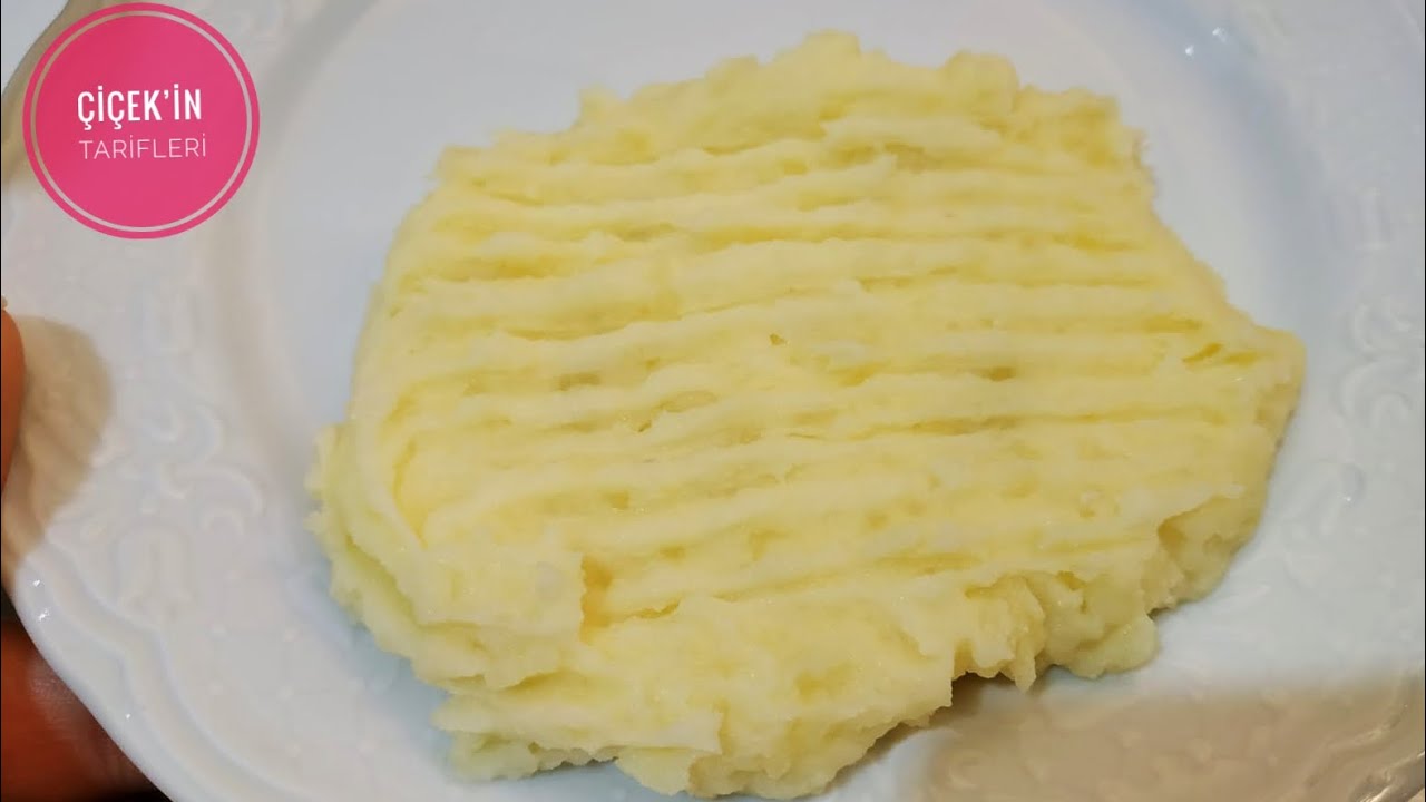 KOLAY PATATES PÜRESİ TARİFİ - Patates Püresi Nasıl Yapılır ? - Çiçekintarifleri