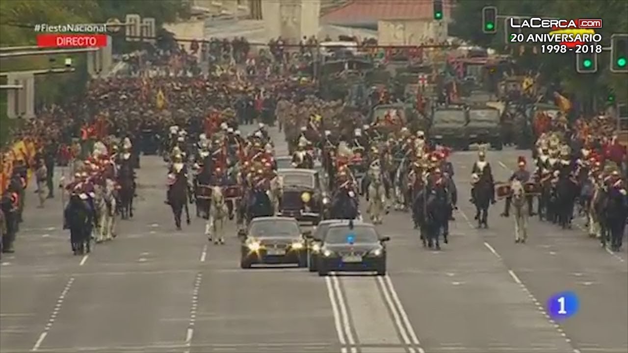 Desfile de la Fiesta Nacional 2018. Día de la Hispanidad