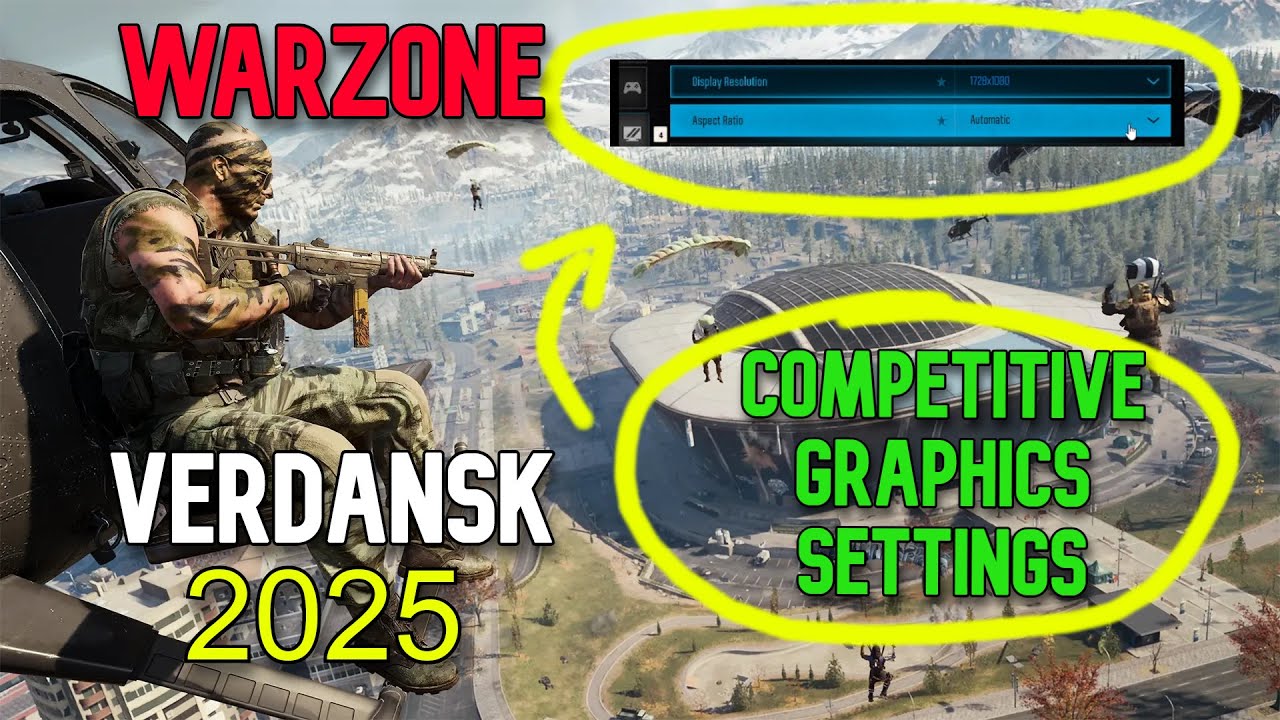 Call of Duty Warzone 2025 Verdansk - Competitive Graphics Settings