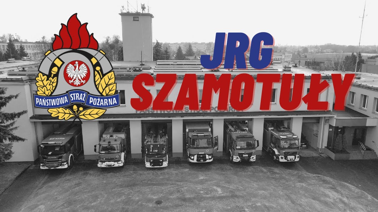 JRG SZAMOTUŁY. Polish firefighters in action. Polscy strażacy w akcji. PSP / OSP