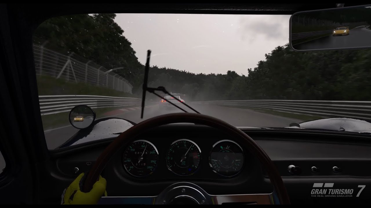 GT7 Porsche Carrera GTS 904 '64 Nürburgring Nordschleife 1 Lap Wet Race
