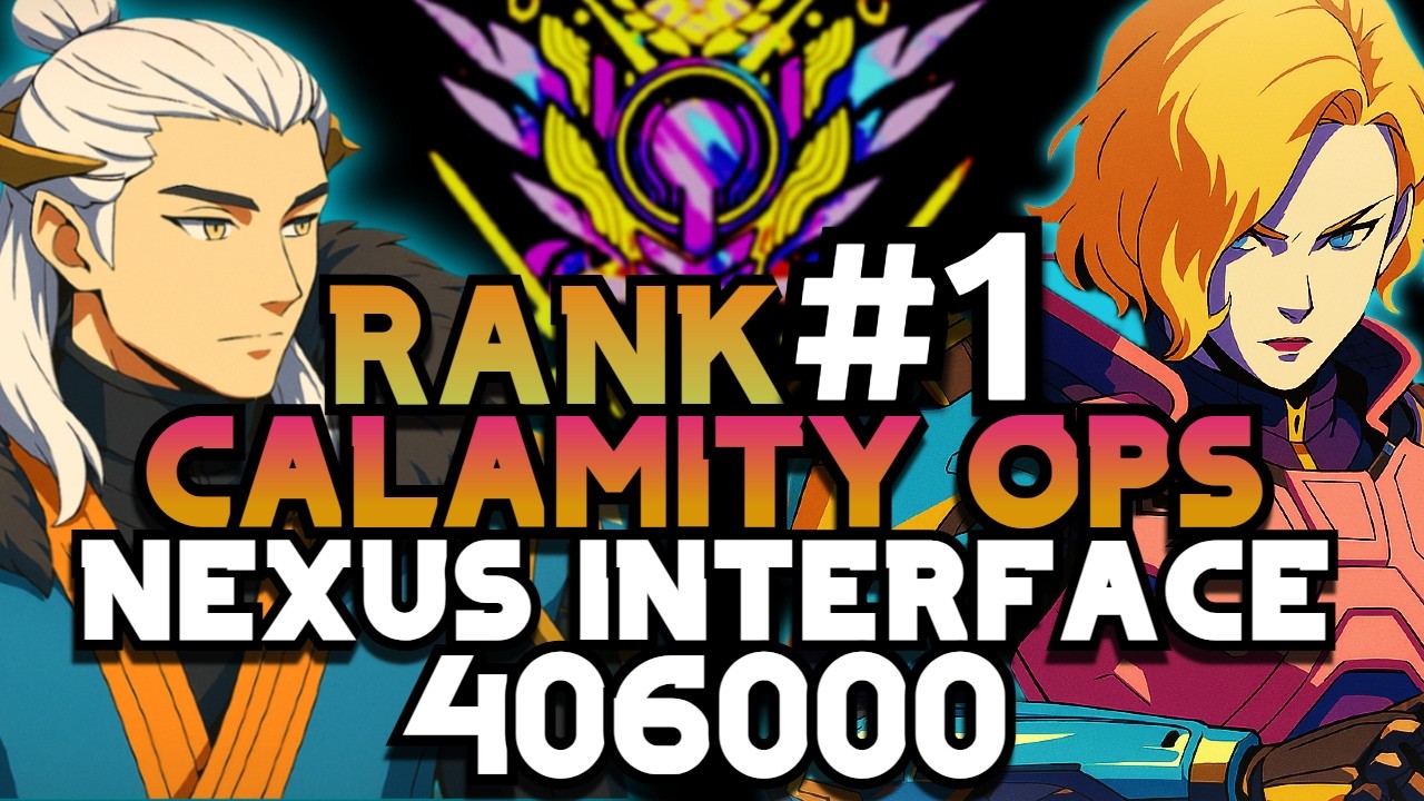РАНГ №1 ОПЕРАЦИИ ПО КАТАСТРОФЕ — ИНТЕРФЕЙС NEXUS — 406 тыс. Очков | Destiny: Rising
