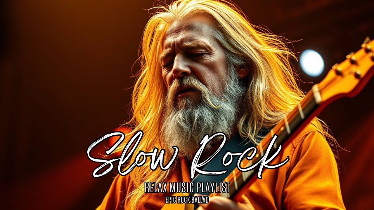 Slow Rock Classic Rock Ballad Collection &ndash; Timeless Emotional Songs for Late Night Memories 🎸🌙