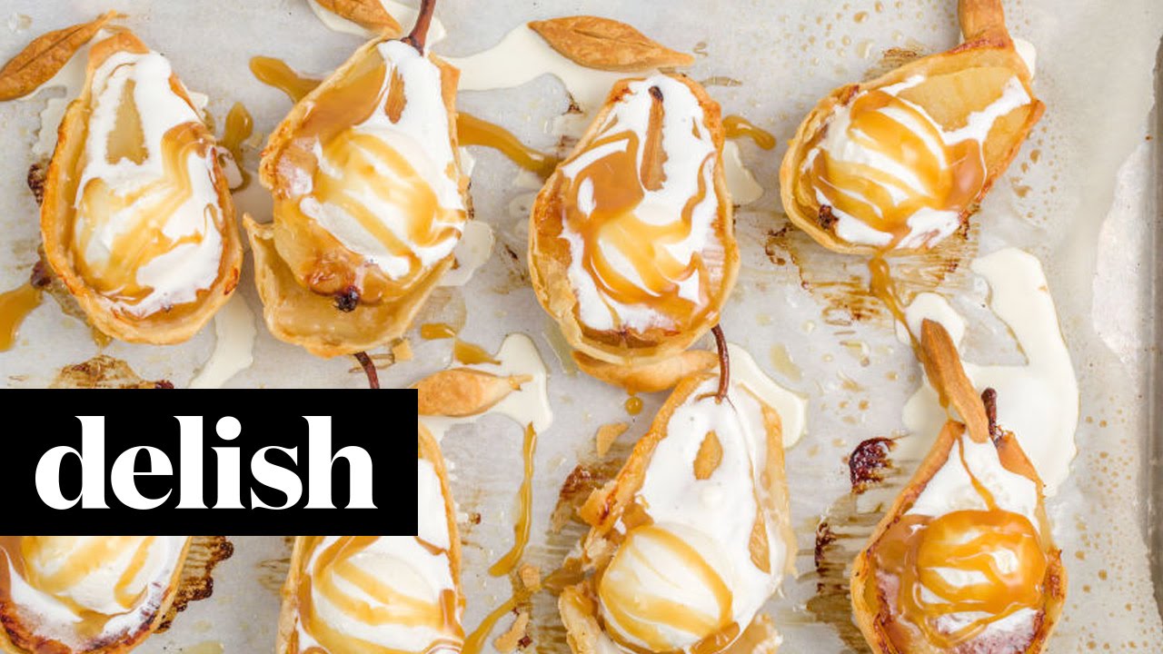 How To Make Baked Pear Pies | Delish