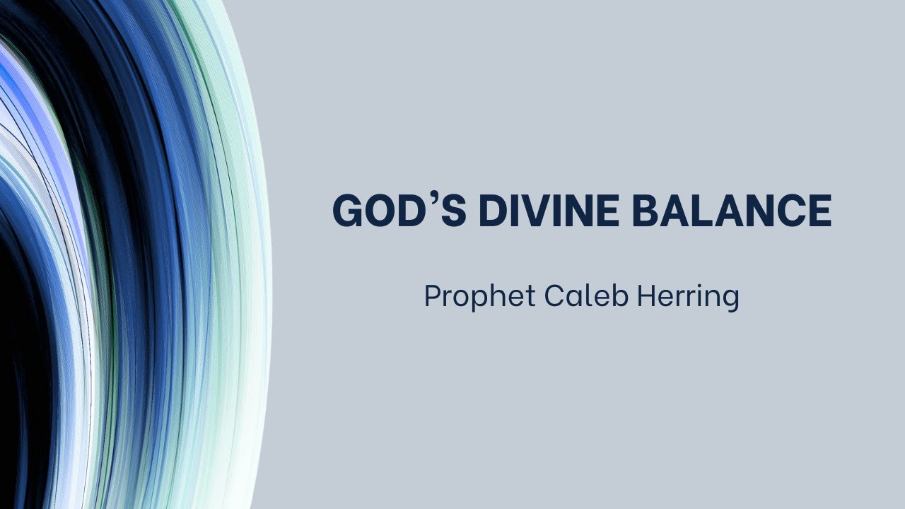 God's Divine Balance   2.1.26