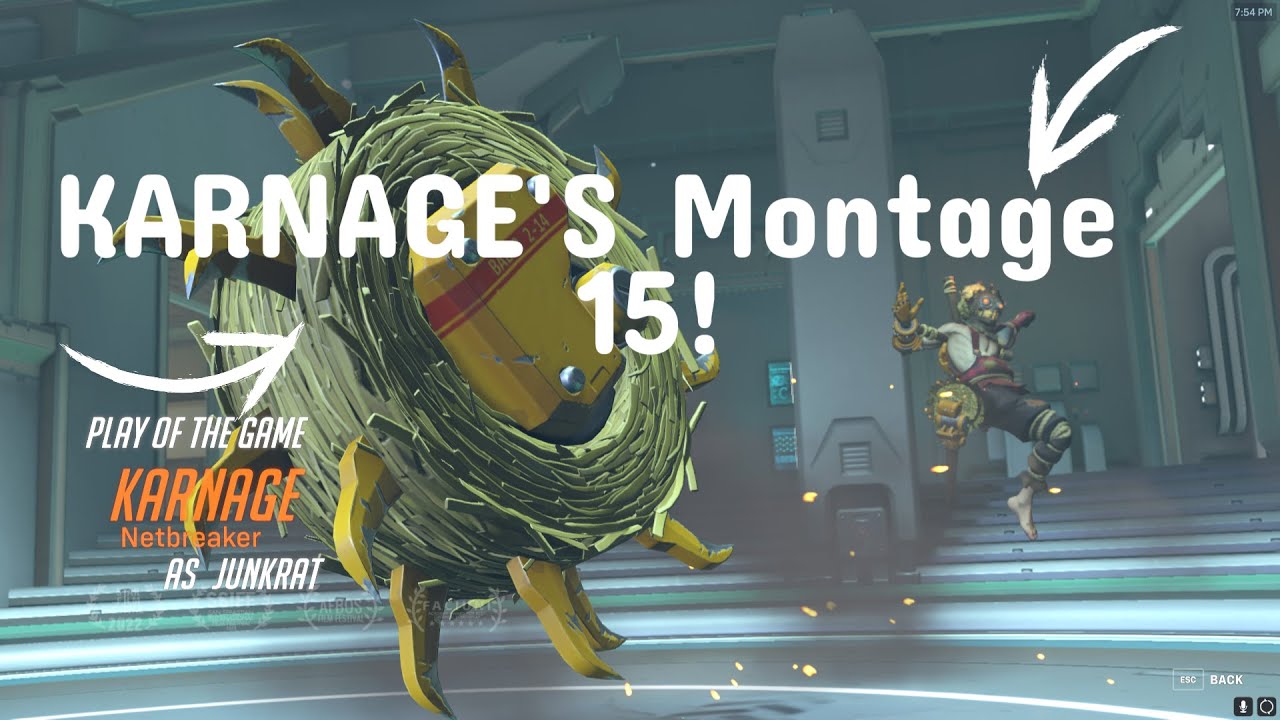 Karnage's Junkrat Montage 15!