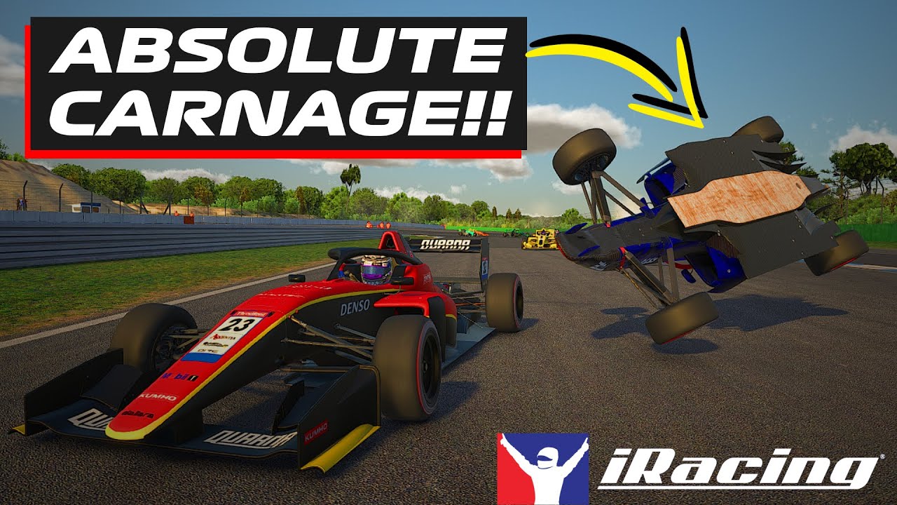 I LOVE the new Super Formula Lights on iRacing...but it's CHAOS!!! | Hockenheim