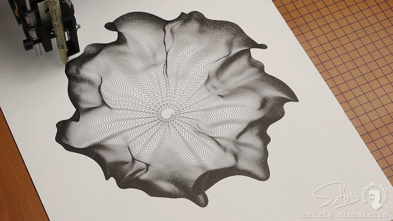 Perlin noise spiral