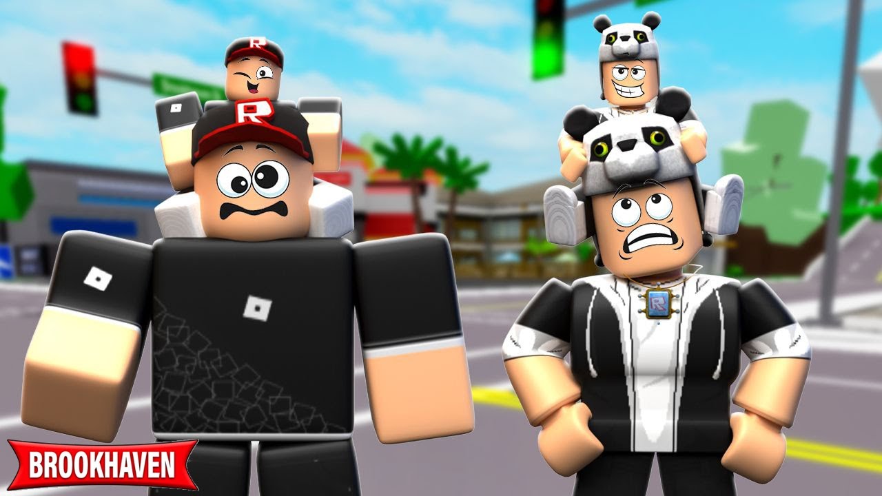 BEBEK HERON ile BEBEK PANDA Yaramazlık Peşinde... (Roblox Brookhaven)