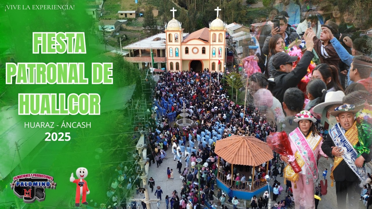 Un pasacalle bailable | FIESTA PATRONAL de HUALLCOR | VIRGEN INMACULADA CONCEPCIÓN | Huaraz 2025