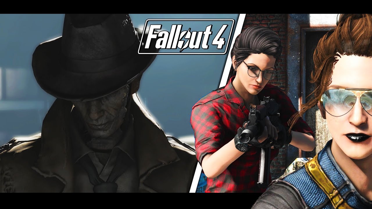 Fallout 4 Twins Saving Detective Nick Valentine in the Most Chaotic Way Possible