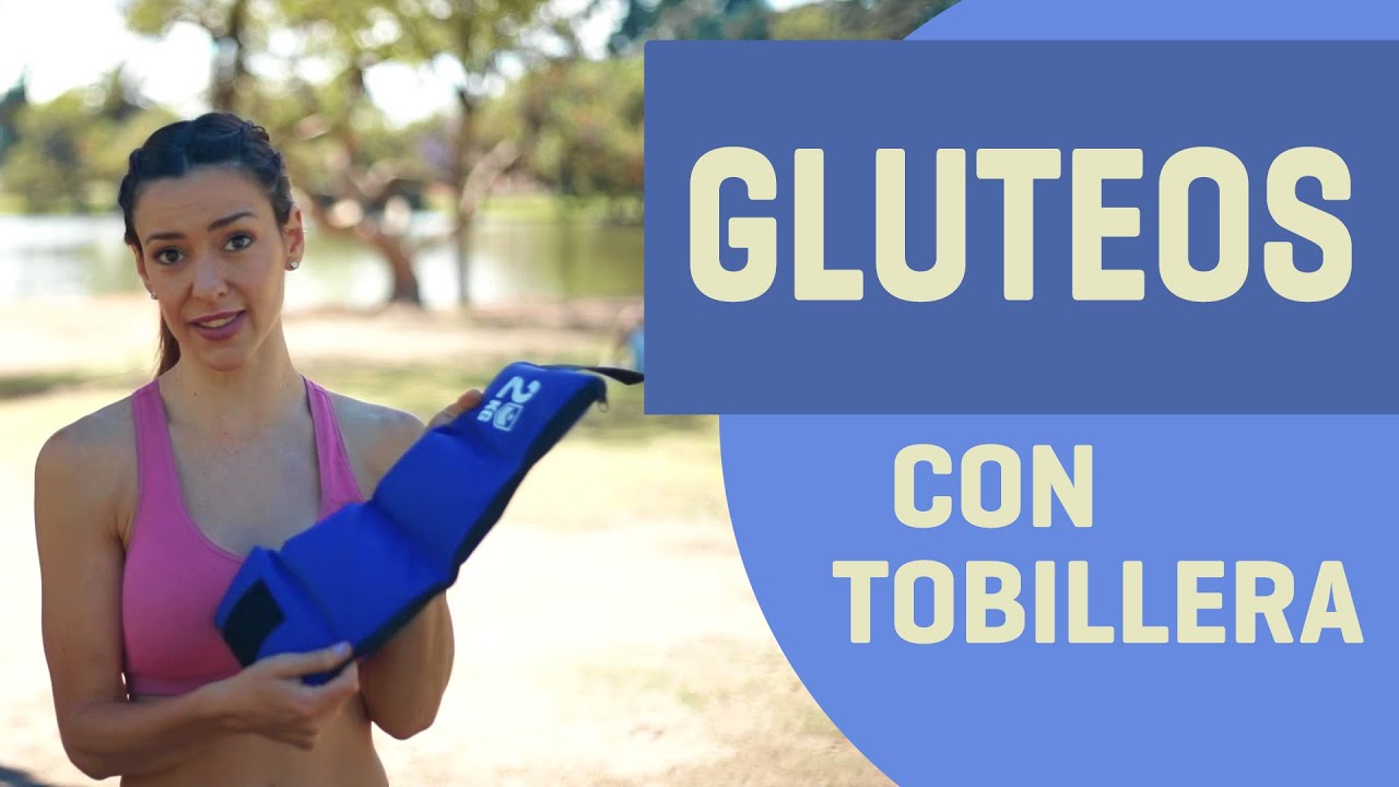 RUTINA PARA AUMENTAR GLUTEOS CON TOBILLERAS CON PESO!