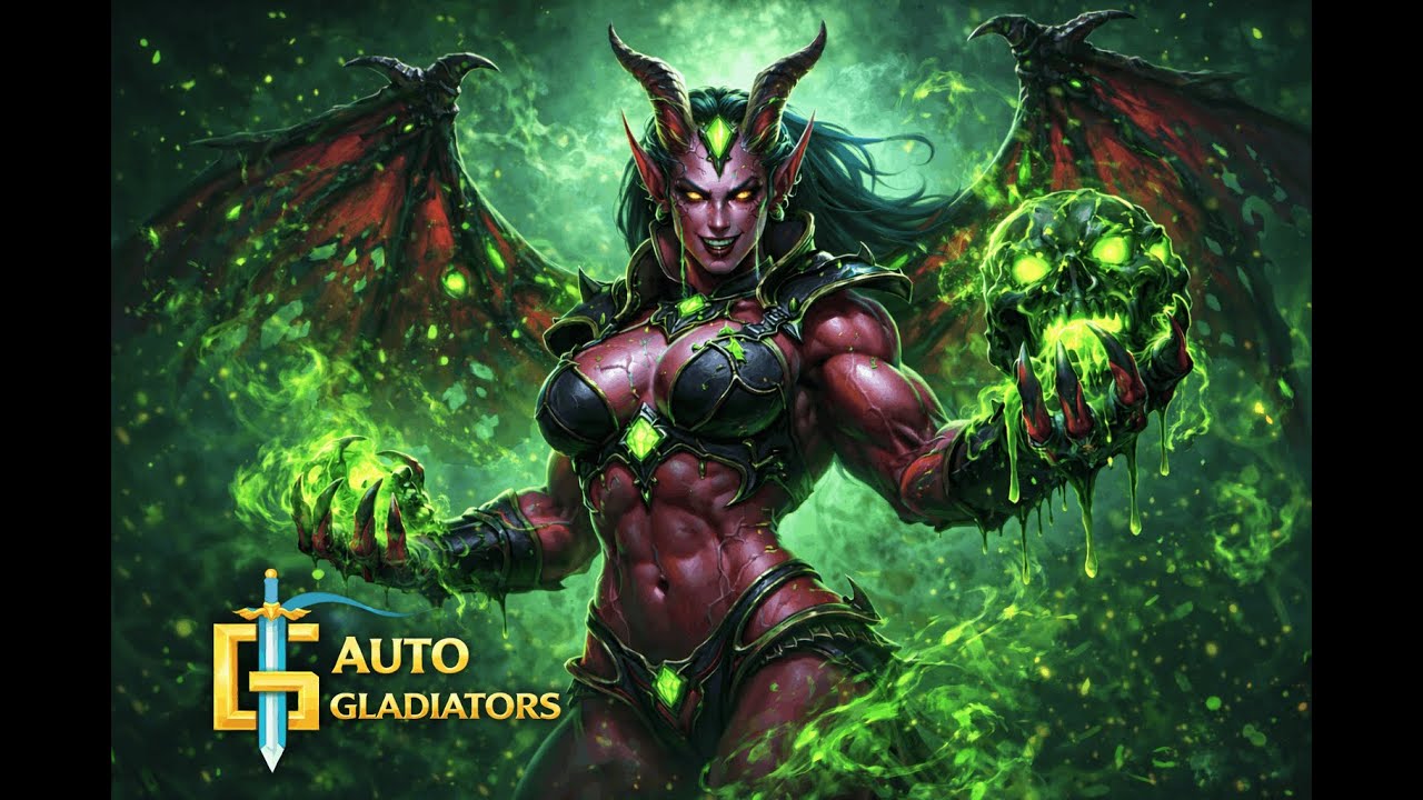 Dota 2 | Auto Gladiators | Queen of Pain | Buff Vampire