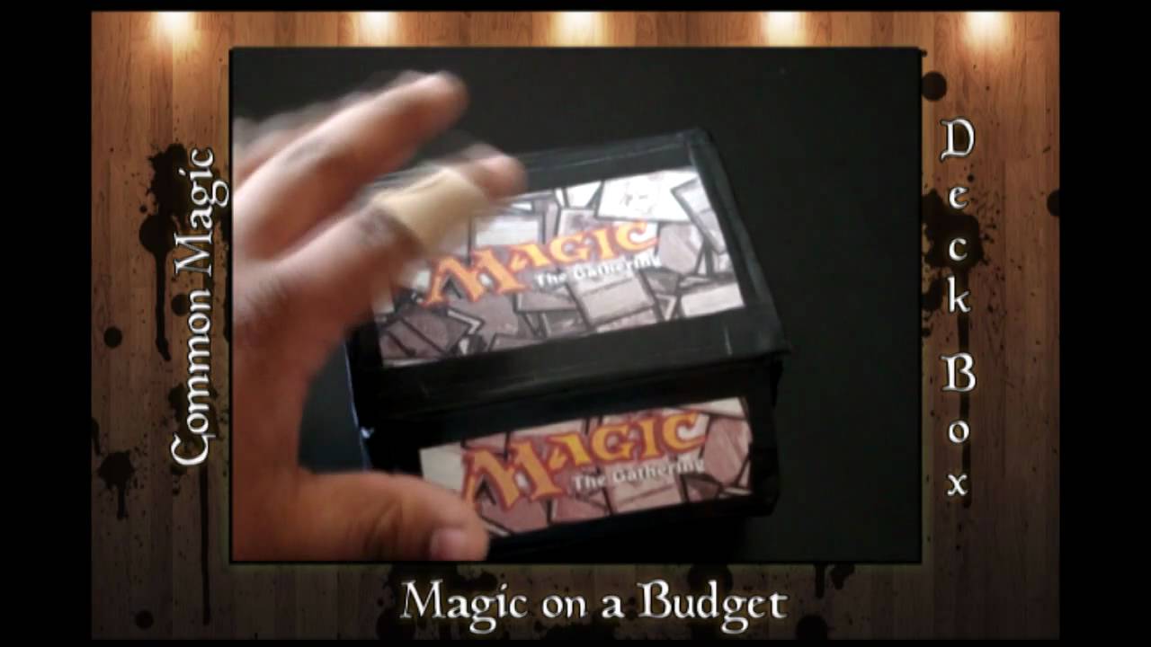 deck box budget magic the gathering