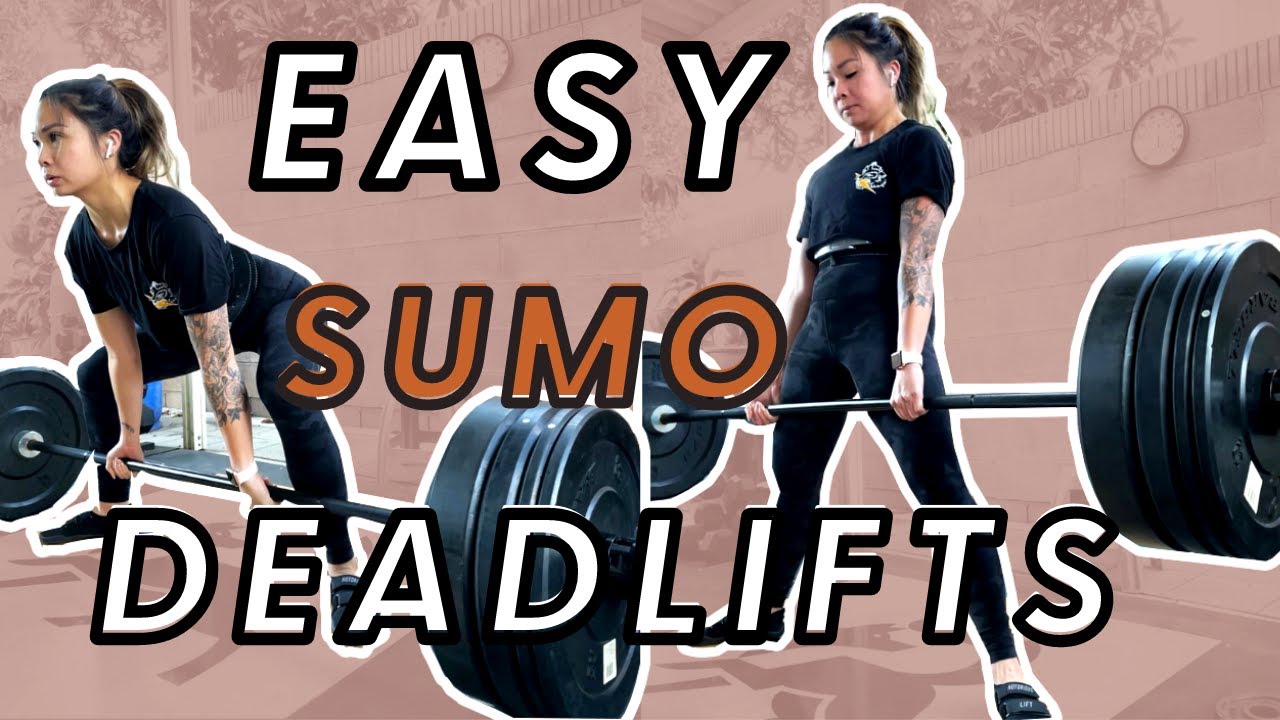How to Sumo Deadlift For Beginners Step By Step (EASY FOLLOW ALONG!)