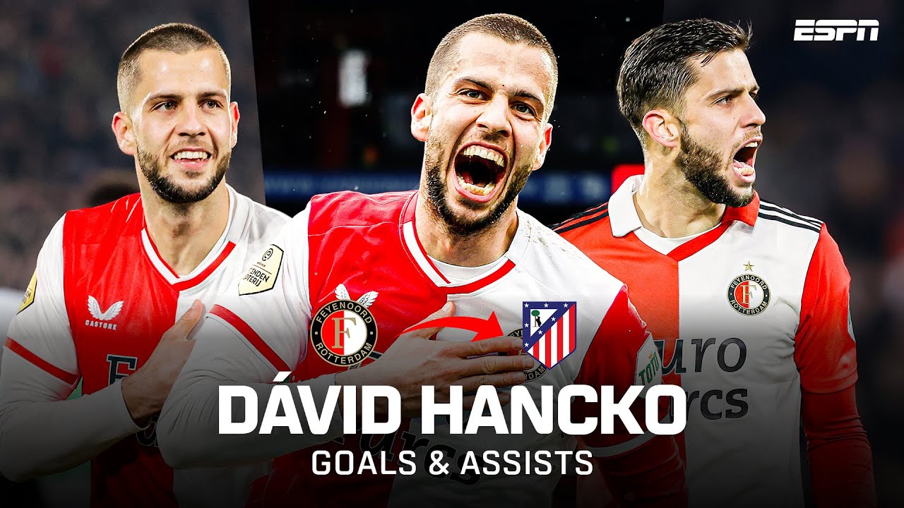 DÁVID HANCKO ➡️ ATLÉTICO MADRID 👏| COMPILATIE