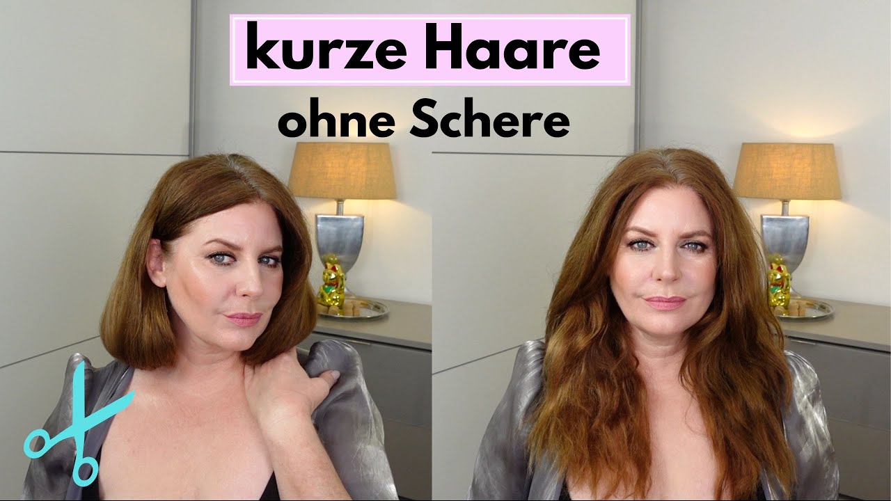 Haare abschneiden oder lieber nicht ?  So kannst du TESTEN ob dir kurze Haare stehen.
