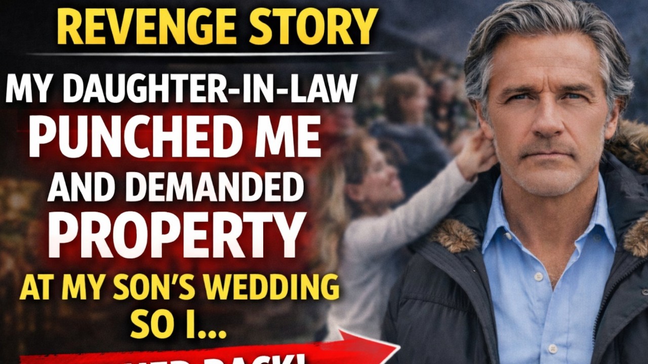 My Daughter-in-Law Punched Me and Demanded Property at My Son’s Wedding So IStayed Silent…True Story