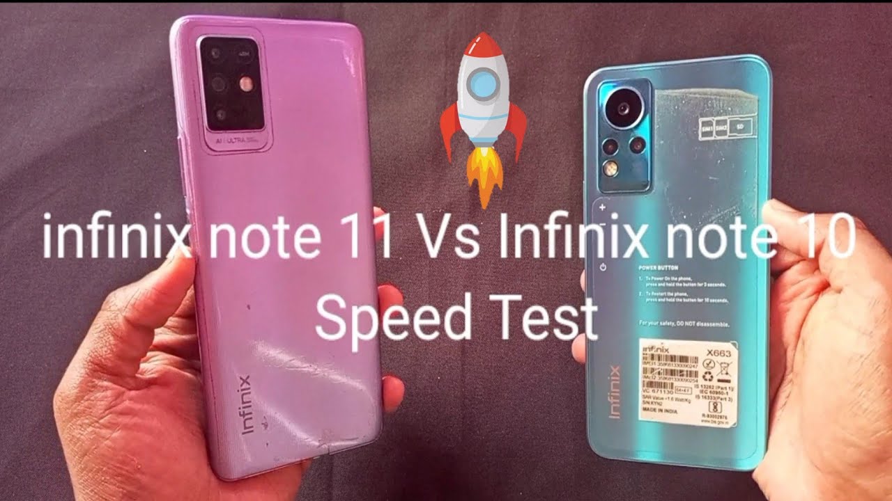 infinix Note 11 Vs Infinix Note 10 - SPEED TEST || G88 Vs G85