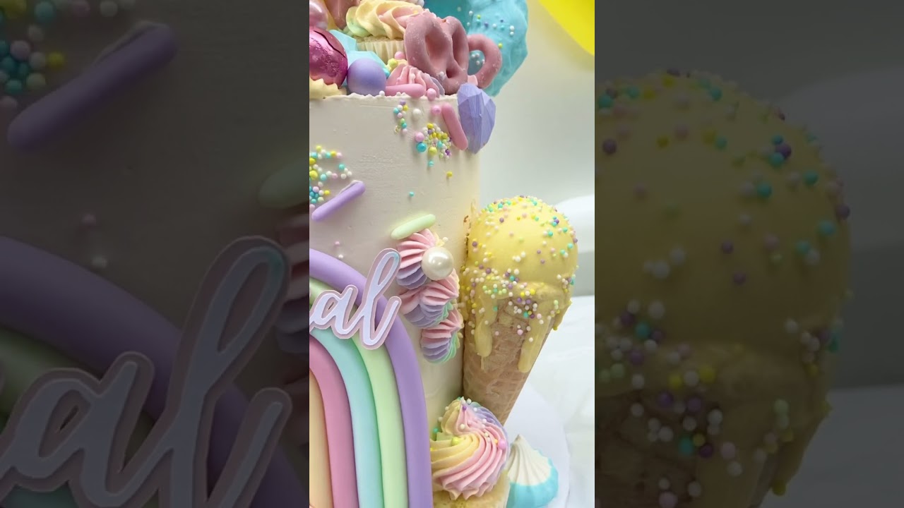 Candyland cake #video #reels #viral #fypシ #tiktok #trending #birthday #cake #treats #candyland #fyp