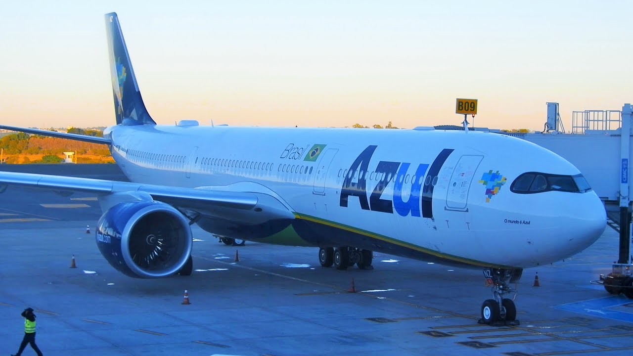 ENTRANDO NO A330-900NEO DA AZUL - DECOLAGEM DE CAMPINAS A RECIFE (VÍDEO 4K)